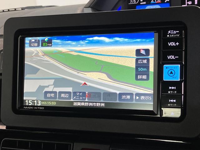 タントカスタムＲＳターボ　フルセグナビ　バックカメラ　両側パワスラ追突被害軽減ブレーキ　スマアシ　コーナーセンサー　ＬＥＤ　スマートキー　両側電動スライドドア　前席シートヒーター　オートエアコン　フルセグナビ　ＤＶＤ　Ｂｌｕｅｔｏｏｔｈ　ＵＳＢ　バックカメラ（滋賀県）の中古車