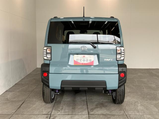 タフトＧ　ＬＥＤ　届出済未使用車　前席シートヒーター追突被害軽減ブレーキ　スマアシ　コーナーセンサー　ＬＥＤ　スマートキー　前席シートヒーター　オートエアコン　ナビ取付時用バックカメラ　オートライト　エコアイドル（滋賀県）の中古車