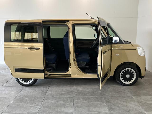 ムーヴキャンバスセオリーＧターボ　９型ディスプレイオーディオ　車検整備付追突被害軽減ブレーキ　コーナーセンサー　ＬＥＤ　スマートキー　両側パワスラ　シートヒーター　レーダークルコン　９型ディスプレイオーディオ　Ｂｌｕｅｔｏｏｔｈ　ＵＳＢ　ドラレコ　駐車支援システム（滋賀県）の中古車