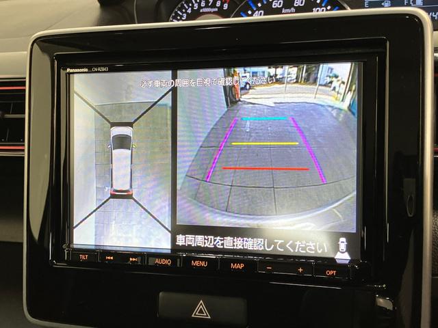 ワゴンＲスティングレーハイブリッドＴターボ　４ＷＤ　フルセグナビ　パノラマカメラ衝突被害軽減ブレーキ　ＬＥＤ　スマートキー　前席シートヒーター　オートエアコン　フルセグナビ　ＤＶＤ　Ｂｌｕｅｔｏｏｔｈ　ＵＳＢ　パノラマカメラ　レーダークルーズコントロール　前後ドラレコ（滋賀県）の中古車