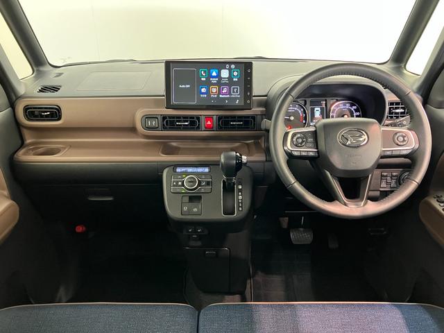 ムーヴキャンバスセオリーＧターボ　９型ディスプレイオーディオ　駐車支援機能追突被害軽減ブレーキ　スマアシ　コーナーセンサー　ＬＥＤ　スマートキー　両側電動スライドドア　前席シートヒーター　フルセグ　Ｂｌｕｅｔｏｏｔｈ　ＵＳＢ　パノラマカメラ　ドラレコ　駐車支援システム（滋賀県）の中古車