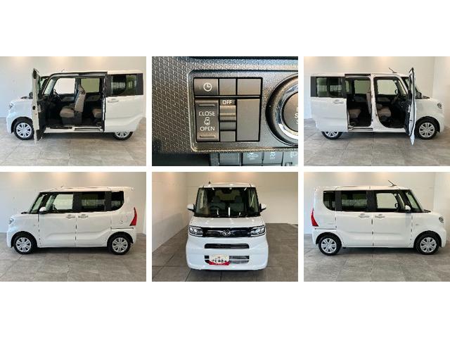 タントＸ　届出済未使用車　左側電動スライドドア　前席シートヒーター追突被害軽減ブレーキ　スマアシ　コーナーセンサー　ＬＥＤ　スマートキー　左側電動スライドドア　前席シートヒーター　ナビ取付時用バックカメラ　オートライト　オートエアコン　エコアイドル（滋賀県）の中古車