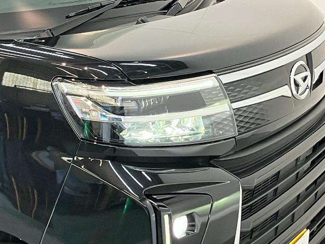 タントカスタムＸ　届出済未使用車　両側電動スライドドア　ＬＥＤ追突被害軽減ブレーキ　スマアシ　コーナーセンサー　ＬＥＤ　スマートキー　両側電動スライドドア　前席シートヒーター　オートエアコン　ナビ取付時用バックカメラ　オートライト　エコアイドル（滋賀県）の中古車