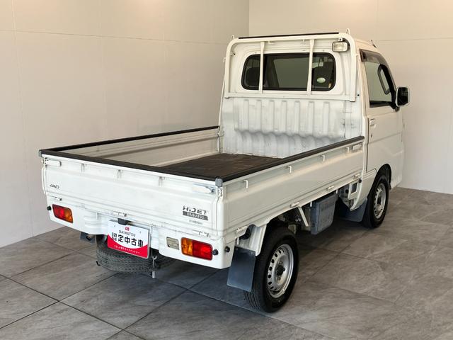 ハイゼットトラックエクストラ　ＡＴ車　パートタイム４ＷＤ　キーレスパートタイム４ＷＤ　キーレス　パワーウインドウ　ＣＤステレオ　荷台作業灯　マニュアルエアコン　リヤ４枚リーフスプリング（滋賀県）の中古車