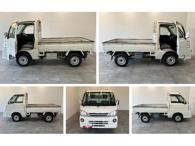 ハイゼットトラックエクストラ　ＡＴ車　パートタイム４ＷＤ　キーレスパートタイム４ＷＤ　キーレス　パワーウインドウ　ＣＤステレオ　荷台作業灯　マニュアルエアコン　リヤ４枚リーフスプリング（滋賀県）の中古車