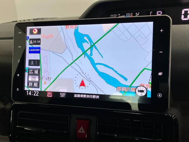 タントカスタムＸセレクション　９型ナビ　パノラマカメラ　ドラレコ衝突被害軽減ブレーキ　スマアシ　コーナーセンサー　ＬＥＤ　スマートキー　両側電動スライドドア　前席シートヒーター　９型フルセグナビ　ＤＶＤ　Ｂｌｕｅｔｏｏｔｈ　ＵＳＢ　パノラマカメラ　前後ドラレコ（滋賀県）の中古車
