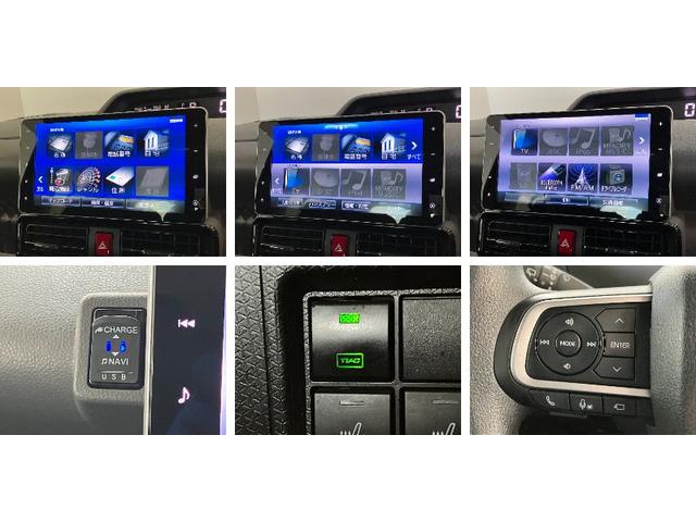 タントカスタムＸセレクション　９型ナビ　パノラマカメラ　ドラレコ衝突被害軽減ブレーキ　スマアシ　コーナーセンサー　ＬＥＤ　スマートキー　両側電動スライドドア　前席シートヒーター　９型フルセグナビ　ＤＶＤ　Ｂｌｕｅｔｏｏｔｈ　ＵＳＢ　パノラマカメラ　前後ドラレコ（滋賀県）の中古車