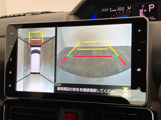 タントカスタムＸセレクション　９型ナビ　パノラマカメラ　ドラレコ衝突被害軽減ブレーキ　スマアシ　コーナーセンサー　ＬＥＤ　スマートキー　両側電動スライドドア　前席シートヒーター　９型フルセグナビ　ＤＶＤ　Ｂｌｕｅｔｏｏｔｈ　ＵＳＢ　パノラマカメラ　前後ドラレコ（滋賀県）の中古車