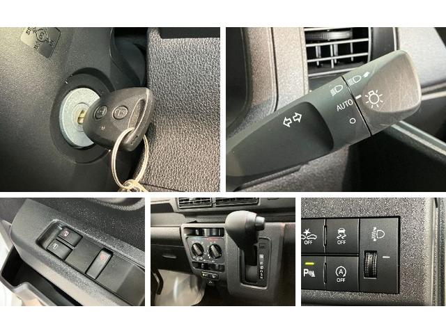 ハイゼットカーゴＤＸ　パートタイム４ＷＤ　キーレス　コーナーセンサー衝突被害軽減ブレーキ　スマアシ　コーナーセンサー　キーレス　前席パワーウインドウ　ＡＭ／ＦＭステレオ　両側スライドドア　パートタイム４ＷＤ　オートライト　エコアイドル（滋賀県）の中古車
