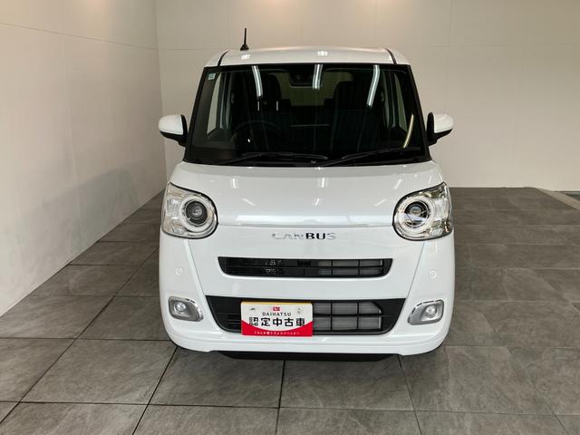 ムーヴキャンバスセオリーＧ　９型ディスプレイオーディオ　届出済未使用車衝突被害軽減ブレーキ　スマアシ　コーナーセンサー　ＬＥＤ　スマートキー　両側電動スライドドア　前席シートヒーター　オートエアコン　９型ディスプレイオーディオ　Ｂｌｕｅｔｏｏｔｈ　バックカメラ（滋賀県）の中古車
