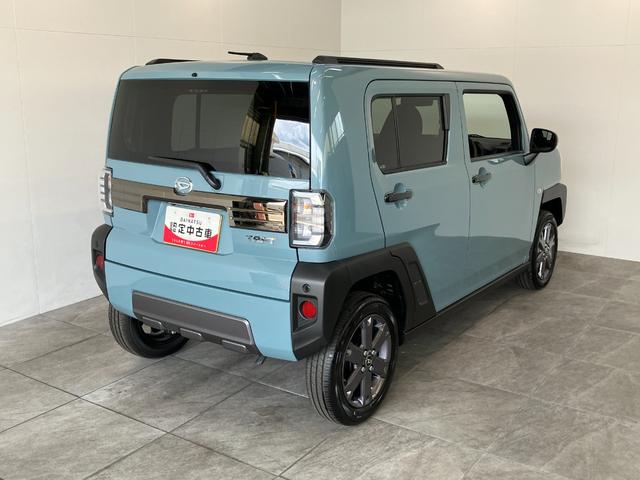 タフトＧ　ダーククロムベンチャー　ＬＥＤ　届出済未使用車追突被害軽減ブレーキ　スマアシ　コーナーセンサー　ＬＥＤ　スマートキー　オートエアコン　前席シートヒーター　ナビ取付時用バックカメラ　オートライト　エコアイドル（滋賀県）の中古車