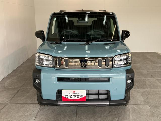 タフトＧ　ダーククロムベンチャー　ＬＥＤ　届出済未使用車追突被害軽減ブレーキ　スマアシ　コーナーセンサー　ＬＥＤ　スマートキー　オートエアコン　前席シートヒーター　ナビ取付時用バックカメラ　オートライト　エコアイドル（滋賀県）の中古車