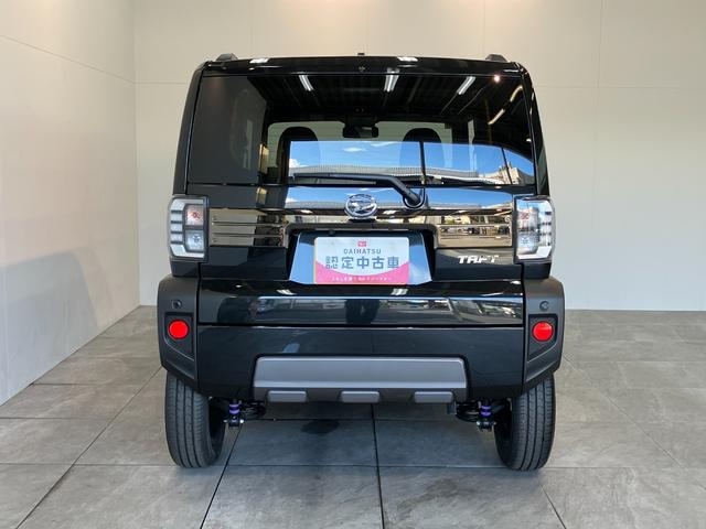 タフトＧ　ダーククロムベンチャー　ＬＥＤ　届出済未使用車衝突被害軽減ブレーキ　スマアシ　コーナーセンサー　ＬＥＤ　スマートキー　オートエアコン　前席シートヒーター　ナビ取付時用バックカメラ　オートライト　エコアイドル（滋賀県）の中古車