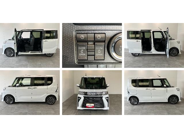 タントカスタムＲＳ　９型ディスプレイオーディオ　バックカメラ衝突被害軽減ブレーキ　スマアシ　コーナーセンサー　ＬＥＤ　スマートキー　両側電動スライドドア　前席シートヒーター　オートエアコン　９型ディスプレイオーディオ　Ｂｌｕｅｔｏｏｔｈ　ＵＳＢ　バックカメラ（滋賀県）の中古車
