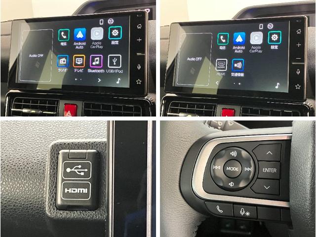 タントカスタムＲＳ　９型ディスプレイオーディオ　バックカメラ衝突被害軽減ブレーキ　スマアシ　コーナーセンサー　ＬＥＤ　スマートキー　両側電動スライドドア　前席シートヒーター　オートエアコン　９型ディスプレイオーディオ　Ｂｌｕｅｔｏｏｔｈ　ＵＳＢ　バックカメラ（滋賀県）の中古車