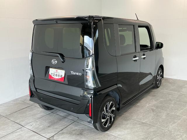 タントカスタムＸ　９型ディスプレイオーディオ　届出済未使用車衝突被害軽減ブレーキ　スマアシ　コーナーセンサー　ＬＥＤ　スマートキー　両側電動スライドドア　前席シートヒーター　９インチディスプレイオーディオ　フルセグ　Ｂｌｕｅｔｏｏｔｈ　ＵＳＢ　バックカメラ（滋賀県）の中古車