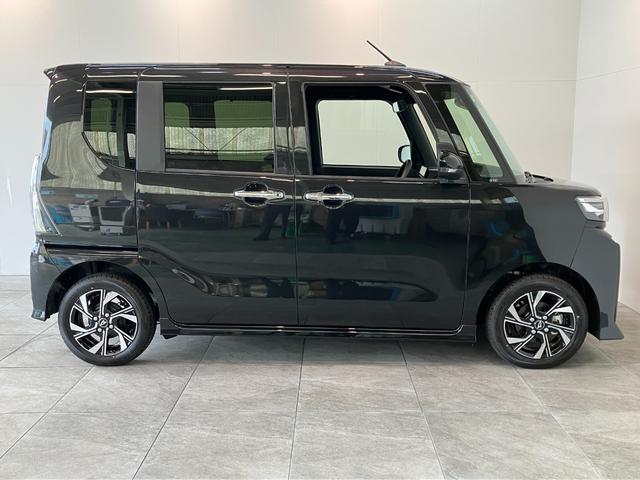 タントカスタムＸ　９型ディスプレイオーディオ　届出済未使用車衝突被害軽減ブレーキ　スマアシ　コーナーセンサー　ＬＥＤ　スマートキー　両側電動スライドドア　前席シートヒーター　９インチディスプレイオーディオ　フルセグ　Ｂｌｕｅｔｏｏｔｈ　ＵＳＢ　バックカメラ（滋賀県）の中古車