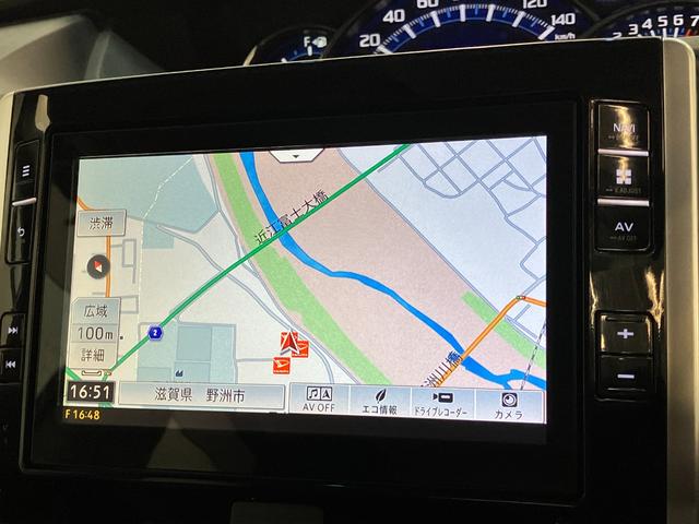 タントカスタムＸトップエディションリミテッドＳＡ３　８型ナビ衝突被害軽減ブレーキ　スマアシ３　リヤコーナーセンサー　ＬＥＤ　スマートキー　両側電動スライドドア　８インチフルセグナビ　ＤＶＤ　Ｂｌｕｅｔｏｏｔｈ　ＵＳＢ　パノラマカメラ　ナビ連動ドラレコ（滋賀県）の中古車