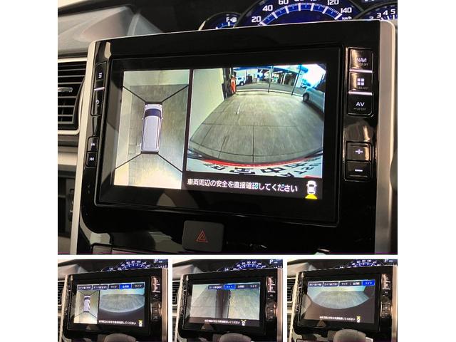 タントカスタムＸトップエディションリミテッドＳＡ３　８型ナビ衝突被害軽減ブレーキ　スマアシ３　リヤコーナーセンサー　ＬＥＤ　スマートキー　両側電動スライドドア　８インチフルセグナビ　ＤＶＤ　Ｂｌｕｅｔｏｏｔｈ　ＵＳＢ　パノラマカメラ　ナビ連動ドラレコ（滋賀県）の中古車