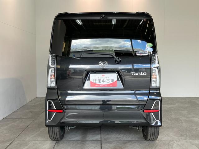 タントカスタムＲＳセレクション　ナビ　Ｂカメラ　車検整備付衝突被害軽減ブレーキ　コーナーセンサー　ＬＥＤ　レーダークルコン　両側電動スライドドア　前席シートヒーター　フルセグナビ　ＤＶＤ　Ｂｌｕｅｔｏｏｔｈ　ＵＳＢ　バックカメラ　ナビ連動前後ドラレコ　ＥＴＣ（滋賀県）の中古車