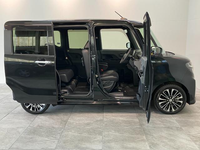 タントカスタムＲＳセレクション　ターボ　フルセグナビ　車検整備付衝突被害軽減ブレーキ　スマアシ　コーナーセンサー　ＬＥＤ　クルーズコントロール　両側パワスラ　前席シートヒーター　フルセグナビ　ＤＶＤ　Ｂｌｕｅｔｏｏｔｈ　ＵＳＢ　バックカメラ　ナビ連動前後ドラレコ（滋賀県）の中古車
