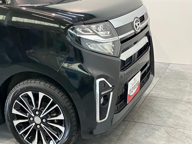 タントカスタムＲＳセレクション　ターボ　フルセグナビ　車検整備付衝突被害軽減ブレーキ　スマアシ　コーナーセンサー　ＬＥＤ　クルーズコントロール　両側パワスラ　前席シートヒーター　フルセグナビ　ＤＶＤ　Ｂｌｕｅｔｏｏｔｈ　ＵＳＢ　バックカメラ　ナビ連動前後ドラレコ（滋賀県）の中古車