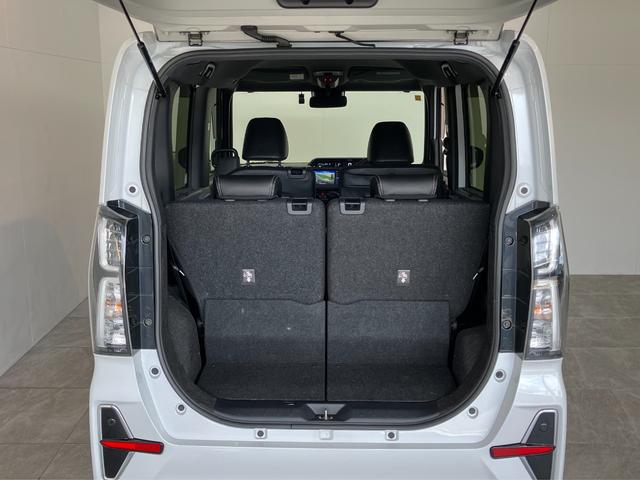 タントカスタムＸセレクション　フルセグナビ　Ｂカメラ　車検整備付衝突被害軽減ブレーキ　コーナーセンサー　フルセグナビ　Ｂｌｕｅｔｏｏｔｈ　ＤＶＤ再生　バックカメラ　前後ドラレコ　両側電動スライドドア　前席シートヒーター　ＬＥＤ　　スマートキー　エコアイドル（滋賀県）の中古車