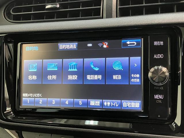 アクアＳスタイルブラック　フルセグナビ　バックカメラ　車検整備付衝突被害軽減ブレーキ　フルセグナビ　バックカメラ　ＴＶコントロール　Ｂｌｕｅｔｏｏｔｈ　前後ドラレコ　ＥＴＣ　ＬＥＤ　オートライト　オートエアコン　スマートキー（滋賀県）の中古車