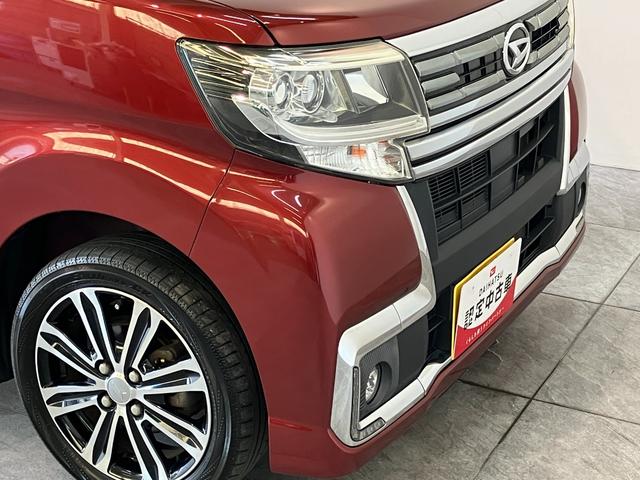 タントカスタムＲＳ　トップエディションＳＡ３　ターボ　８インチナビ衝突被害軽減ブレーキ　ターボ　８インチフルセグナビ　Ｂｌｕｅｔｏｏｔｈ　ＤＶＤ再生　ＣＤ録音　Ｂカメラ　前後ドラレコ　ＥＴＣ　運転席シートヒーター　両側電動スライド　ＬＥＤ　スマートキー　エコアイドル（滋賀県）の中古車