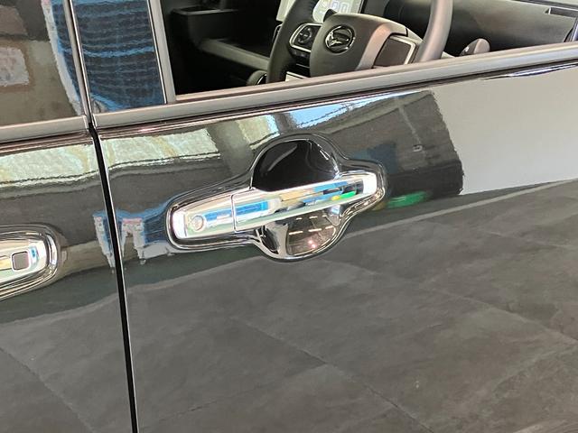 タントカスタムＲＳ　９型ディスプレイオーディオ　届出済未使用車衝突被害軽減ブレーキ　コーナーセンサー　ＬＥＤ　両側電動スライドドア　前席シートヒーター　オートエアコン　　９インチディスプレイオーディオ　Ｂｌｕｅｔｏｏｔｈ　ＵＳＢ　バックカメラ　オートライト（滋賀県）の中古車