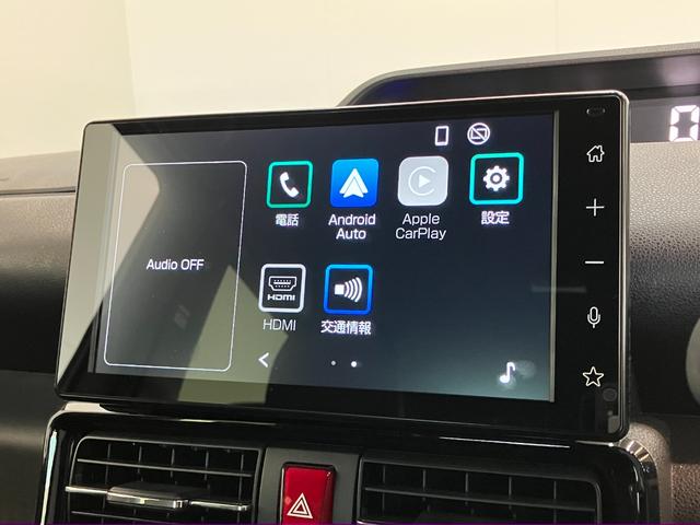 タントカスタムＲＳ　９型ディスプレイオーディオ　届出済未使用車衝突被害軽減ブレーキ　コーナーセンサー　ＬＥＤ　両側電動スライドドア　前席シートヒーター　オートエアコン　　９インチディスプレイオーディオ　Ｂｌｕｅｔｏｏｔｈ　ＵＳＢ　バックカメラ　オートライト（滋賀県）の中古車