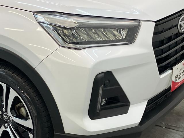 ロッキープレミアム　レーダークルーズコントロール　ＬＥＤ　車検整備付衝突被害軽減ブレーキ　コーナーセンサー　バックカメラ（ナビ装着時用）　前席シートヒーター　ＬＥＤ　レーダークルーズコントロール　オートライト　オートエアコン　スマートキー　エコアイドル（滋賀県）の中古車