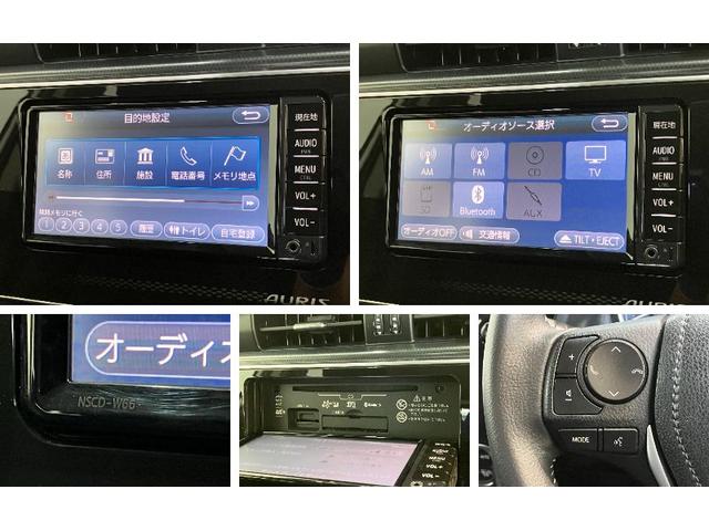 オーリス１５０Ｘ　ワンセグナビ　バックカメラ　ドラレコ　車検整備付衝突被害軽減ブレーキ　ワンセグナビ　バックカメラ　ドラレコ　ＥＴＣ　オートライト　オートエアコン　スマートキー（滋賀県）の中古車