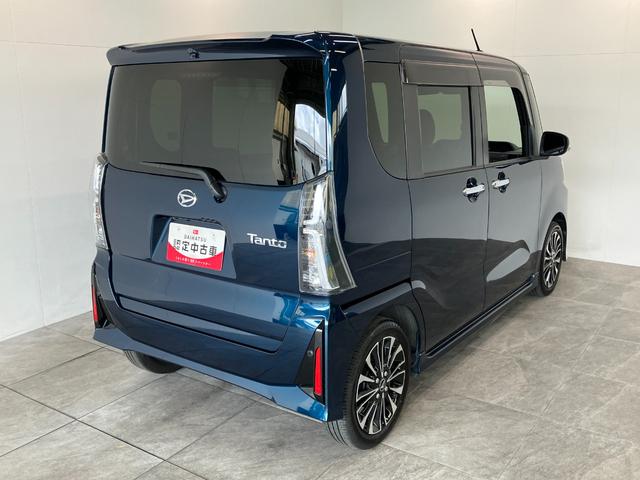 タントカスタムＲＳ　両側電動パワスラ　ＬＥＤ　前席シートヒーター衝突被害軽減ブレーキ　スマアシ　コーナーセンサー　ＬＥＤ　スマートキー　両側電動スライドドア　前席シートヒーター　オートエアコン　ナビ取付時用バックカメラ　ＣＤステレオ　ＥＴＣ　エコアイドル（滋賀県）の中古車