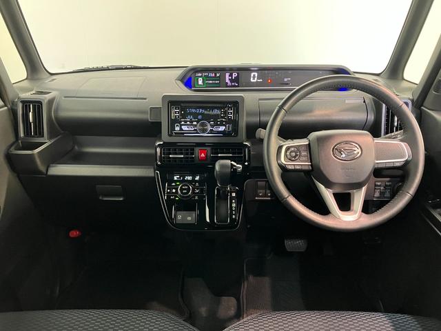 タントカスタムＲＳ　ターボ　ＣＤステレオ　車検整備付衝突被害軽減ブレーキ　スマアシ　コーナーセンサー　ＬＥＤ　スマートキー　両側電動スライドドア　前席シートヒーター　オートエアコン　ナビ取付時用バックカメラ　エコアイドル（滋賀県）の中古車