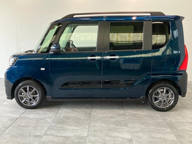 タントファンクロス　ディスプレイオーディオ　車検整備付衝突被害軽減ブレーキ　コーナーセンサー　ディスプレイオーディオ　ＵＳＢ　バックカメラ　両側電動スライドドア　前席シートヒーター　ＬＥＤ　オートライト　オートエアコン　スマートキー　エコアイドル（滋賀県）の中古車