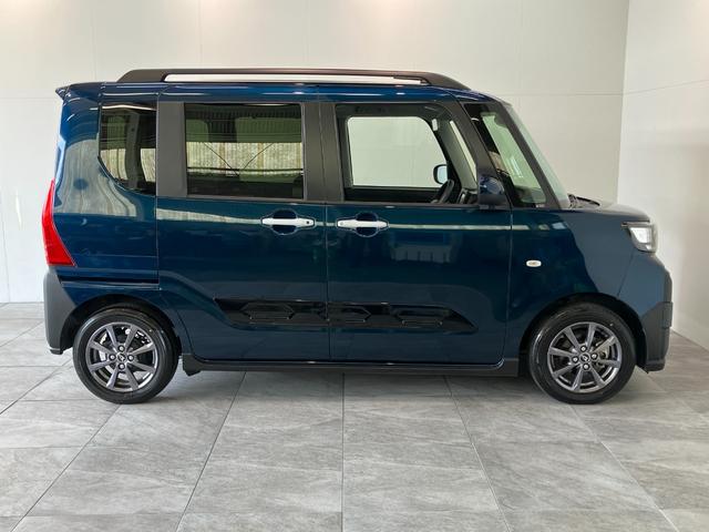 タントファンクロス　ディスプレイオーディオ　車検整備付衝突被害軽減ブレーキ　コーナーセンサー　ディスプレイオーディオ　ＵＳＢ　バックカメラ　両側電動スライドドア　前席シートヒーター　ＬＥＤ　オートライト　オートエアコン　スマートキー　エコアイドル（滋賀県）の中古車