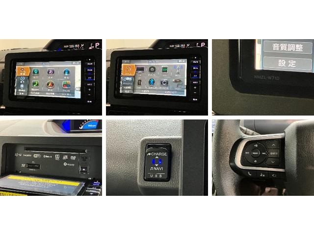 タントカスタムＸセレクション　ナビ　パノラマカメラ　ドラレコ衝突被害軽減ブレーキ　スマアシ　コーナーセンサー　ＬＥＤ　スマートキー　両側電動スライドドア　前席シートヒーター　フルセグナビ　ＤＶＤ　Ｂｌｕｅｔｏｏｔｈ　ＵＳＢ　パノラマカメラ　ナビ連動前後ドラレコ（滋賀県）の中古車