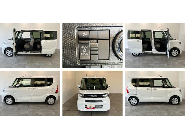 タントＸ　届出済未使用車　左側電動スライドドア　前席シートヒーター衝突被害軽減ブレーキ　スマアシ　コーナーセンサー　ＬＥＤ　スマートキー　左側電動スライドドア　前席シートヒーター　ナビ取付時用バックカメラ　オートエアコン　オートライト　エコアイドル（滋賀県）の中古車