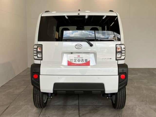 タフトＧ　クルーズコントロール　前席シートヒーター　ＬＥＤ衝突被害軽減ブレーキ　コーナーセンサー　バックカメラ（ナビ装着時用）　クルーズコントロール　前席シートヒーター　ＬＥＤ　オートライト　スカイフィールトップ　スマートキー　エコアイドル（滋賀県）の中古車