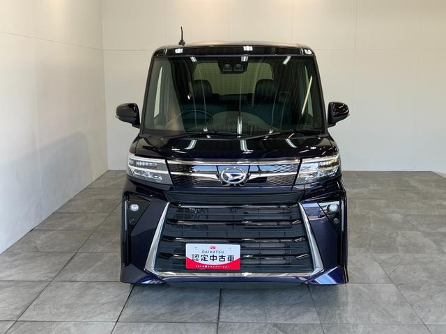 タントカスタムＲＳ　ディスプレイオーディオ　Ｂカメラ　車検整備付衝突被害軽減ブレーキ　コーナーセンサー　ターボ　ディスプレイオーディオ　ＵＳＢ　バックカメラ　両側電動スライドドア　前席シートヒーター　電動パーキングブレーキ　ＬＥＤヘッド　スマートキー　エコアイドル（滋賀県）の中古車