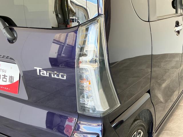 タントカスタムＲＳ　ディスプレイオーディオ　Ｂカメラ　車検整備付衝突被害軽減ブレーキ　コーナーセンサー　ターボ　ディスプレイオーディオ　ＵＳＢ　バックカメラ　両側電動スライドドア　前席シートヒーター　電動パーキングブレーキ　ＬＥＤヘッド　スマートキー　エコアイドル（滋賀県）の中古車