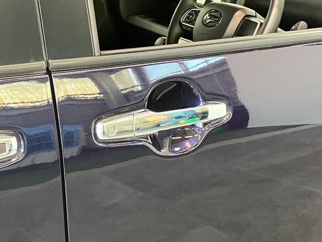 タントカスタムＲＳ　ディスプレイオーディオ　Ｂカメラ　車検整備付衝突被害軽減ブレーキ　コーナーセンサー　ターボ　ディスプレイオーディオ　ＵＳＢ　バックカメラ　両側電動スライドドア　前席シートヒーター　電動パーキングブレーキ　ＬＥＤヘッド　スマートキー　エコアイドル（滋賀県）の中古車