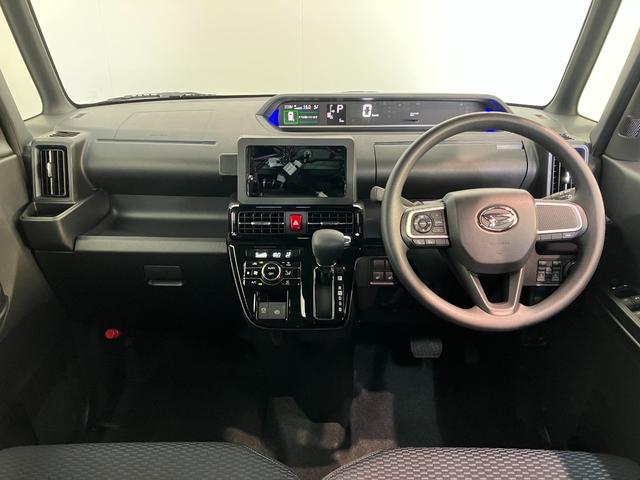 タントカスタムＸ　両側電動スライドドア　ＬＥＤ　届出済未使用車衝突被害軽減ブレーキ　コーナーセンサー　バックカメラ（ナビ装着時用）　両側電動スライドドア　前席シートヒーター　電動パーキングブレーキ　ＬＥＤ　オートライト　オートエアコン　スマートキー　エコアイドル（滋賀県）の中古車