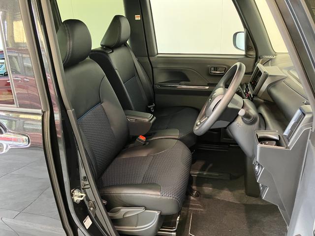 タントカスタムＸ　両側電動スライドドア　ＬＥＤ　届出済未使用車衝突被害軽減ブレーキ　コーナーセンサー　バックカメラ（ナビ装着時用）　両側電動スライドドア　前席シートヒーター　電動パーキングブレーキ　ＬＥＤ　オートライト　オートエアコン　スマートキー　エコアイドル（滋賀県）の中古車