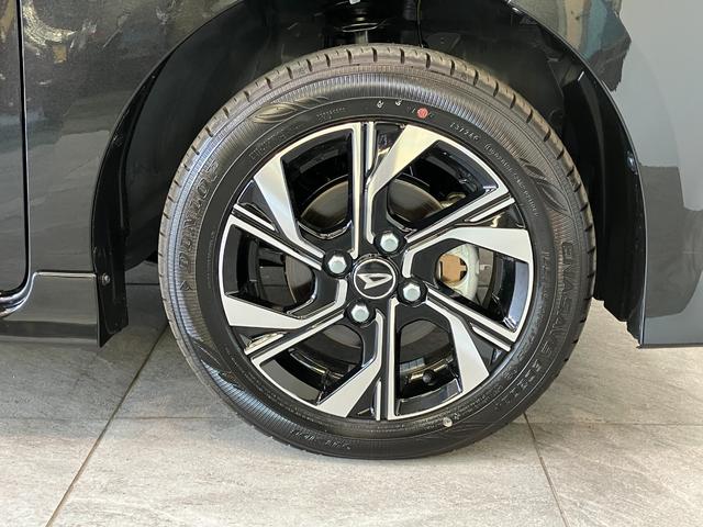 タントカスタムＸ　両側電動スライドドア　ＬＥＤ　届出済未使用車衝突被害軽減ブレーキ　コーナーセンサー　バックカメラ（ナビ装着時用）　両側電動スライドドア　前席シートヒーター　電動パーキングブレーキ　ＬＥＤ　オートライト　オートエアコン　スマートキー　エコアイドル（滋賀県）の中古車