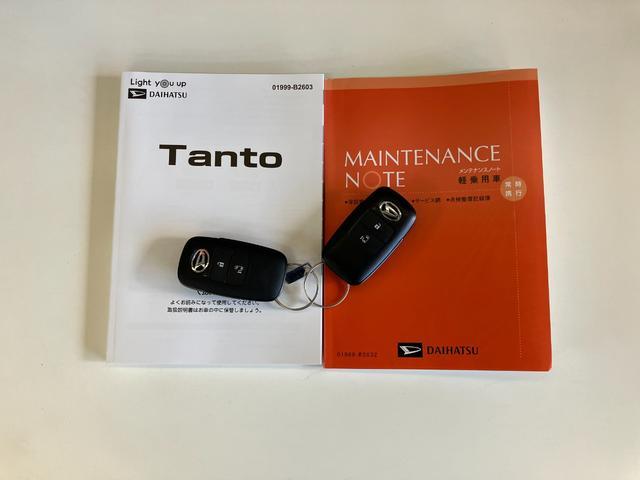 タントＸ　左側電動スライド　前席シートヒーター　ＬＥＤヘッドライト衝突被害軽減ブレーキ　コーナーセンサー　バックカメラ（ナビ装着時用）　左側電動スライドドア　前席シートヒーター　電動パーキングブレーキ　ＬＥＤ　オートライト　オートエアコン　スマートキー　エコアイドル（滋賀県）の中古車