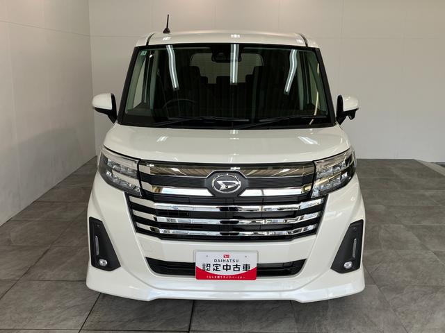 トールカスタムＧ　９型ディスプレイオーディオ　クルーズコントロール衝突被害軽減ブレーキ　コーナーセンサー　９インチディスプレイオーディオ　フルセグ　Ｂｌｕｅｔｏｏｔｈ　Ｂカメラ　クルーズコントロール　両側電動スライド　ＬＥＤ　オートライト　スマートキー　エコアイドル（滋賀県）の中古車