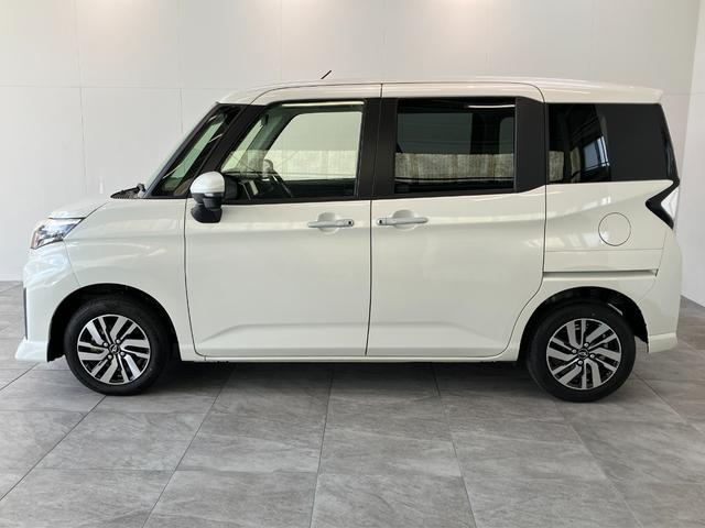 トールカスタムＧ　９型ディスプレイオーディオ　クルーズコントロール衝突被害軽減ブレーキ　コーナーセンサー　９インチディスプレイオーディオ　フルセグ　Ｂｌｕｅｔｏｏｔｈ　Ｂカメラ　クルーズコントロール　両側電動スライド　ＬＥＤ　オートライト　スマートキー　エコアイドル（滋賀県）の中古車