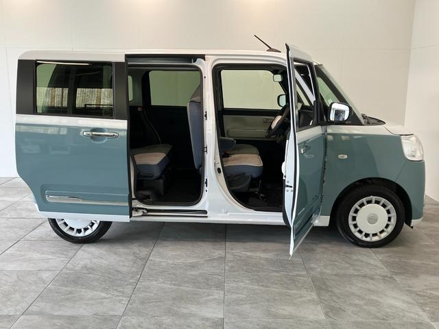 ムーヴキャンバスストライプスＧターボ　９型ディスプレイオーディオ　Ｂカメラ衝突被害軽減ブレーキ　コーナーセンサー　ＬＥＤ　スマートキー　両側電動スライド　レーダークルコン　前席シートヒーター　９型ディスプレイオーディオ　フルセグ　Ｂｌｕｅｔｏｏｔｈ　ＵＳＢ　バックカメラ（滋賀県）の中古車